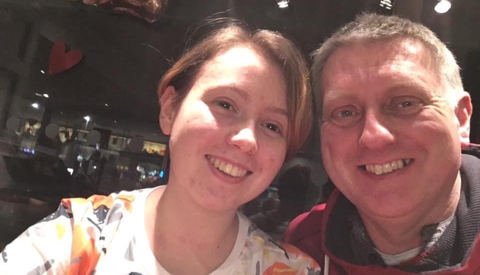 Dad runs for charity after donating his kidney to daughter